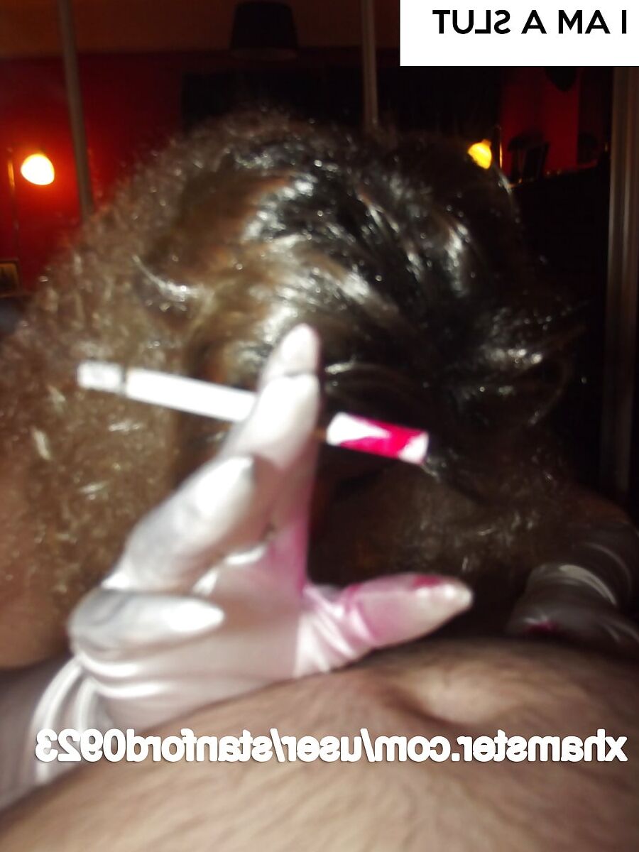 WHITE SLUT SMOKING PT2
