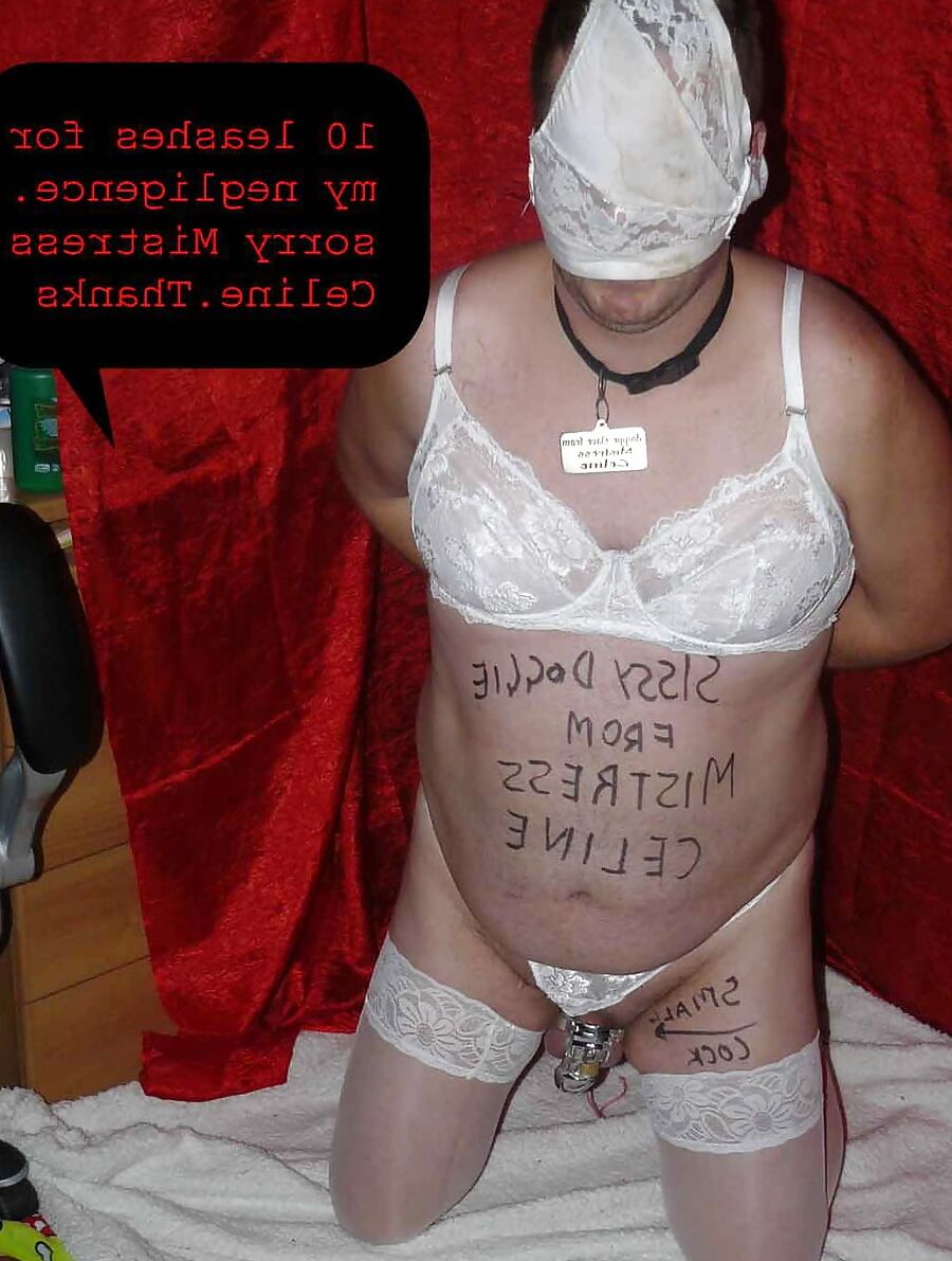Punished for my negligence. Thanks Mistress Celine