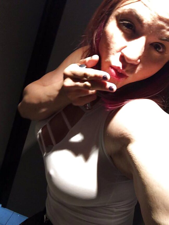 Tabbyanne tits, pussy in PUBLIC cinema toilets