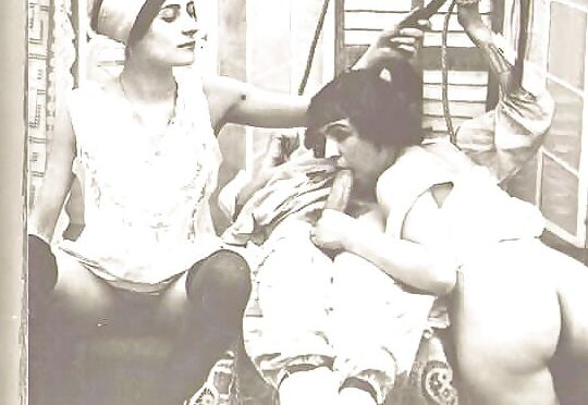Black and white retro photos