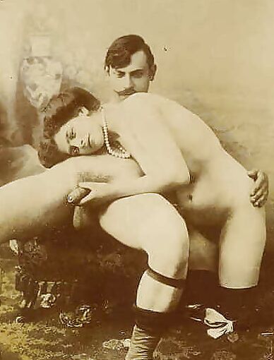 Black and white retro photos