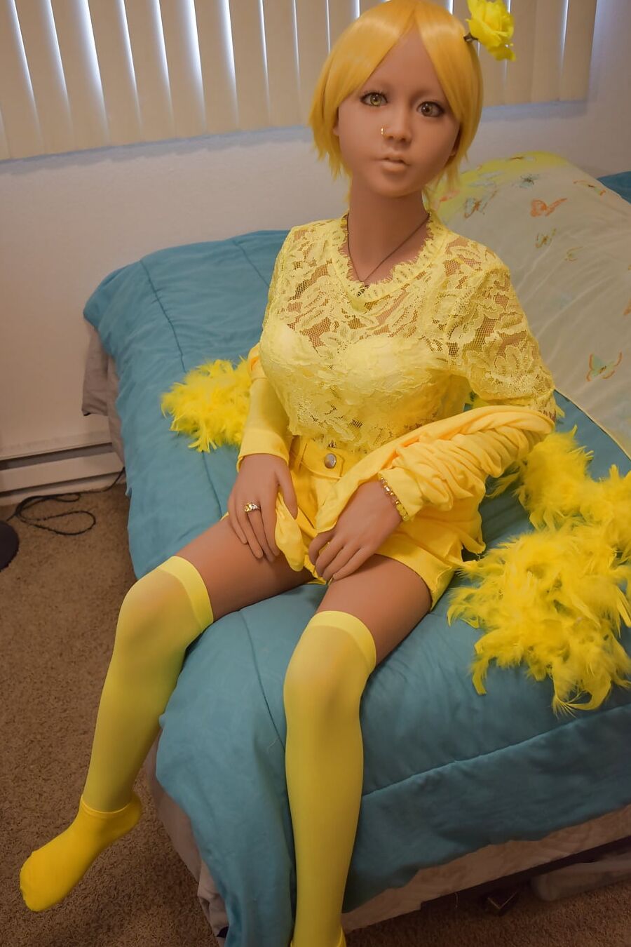 Nina's bright attitude
