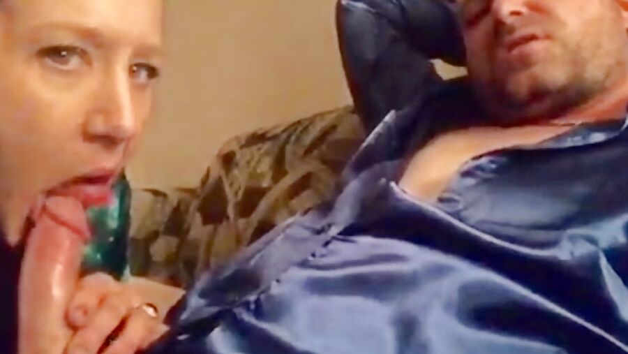 New Green Satin Blouse Mature Milf Cocksucker!