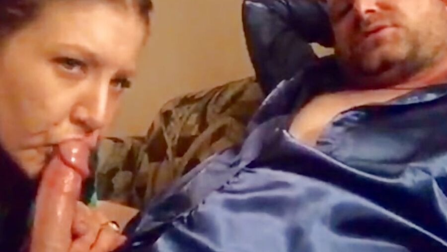 New Green Satin Blouse Mature Milf Cocksucker!