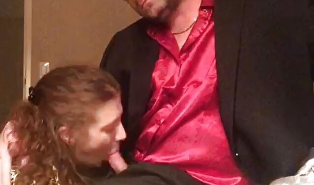 Shiny Leopard Print Blouse on Tasty Milf Lusting My Cock
