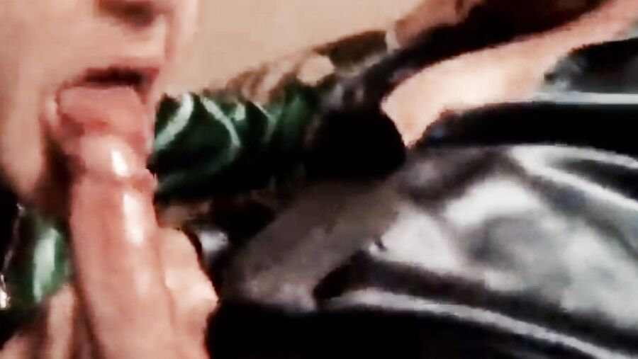 New Green Satin Blouse Mature Milf Cocksucker!
