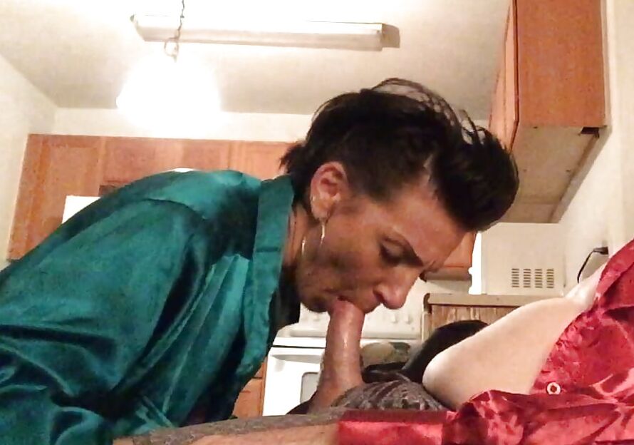 Sexy Satin Glamour Milf Set