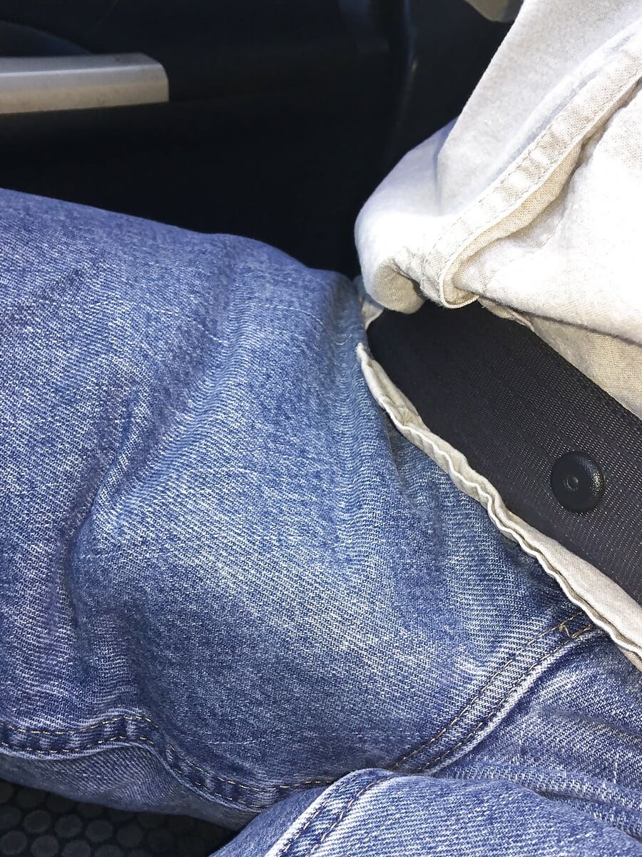 Big hard cock in Jeans