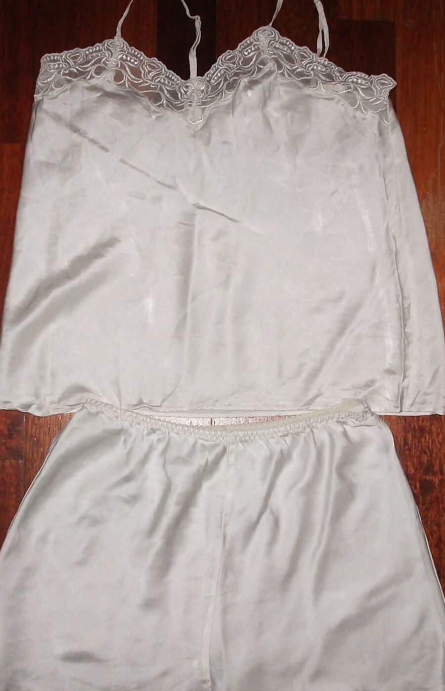 Satin nighties and camisoles