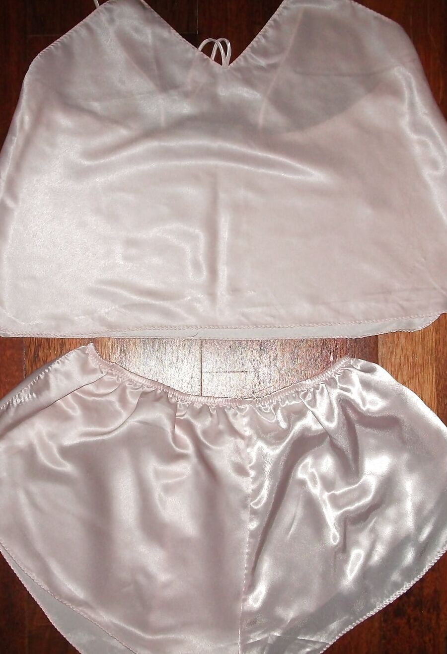 Satin nighties and camisoles