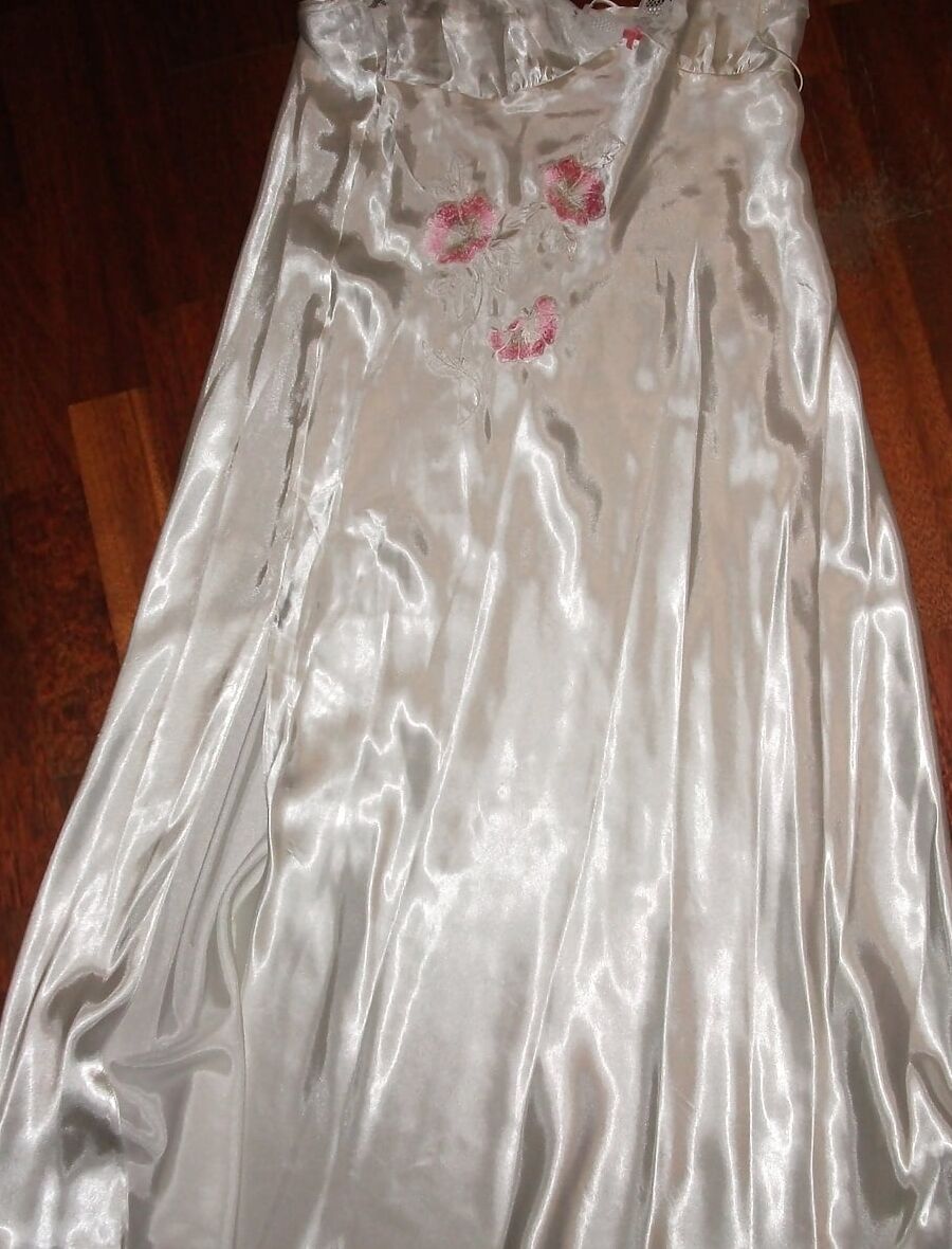 Satin nighties and camisoles