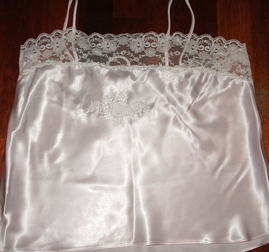 Satin nighties and camisoles