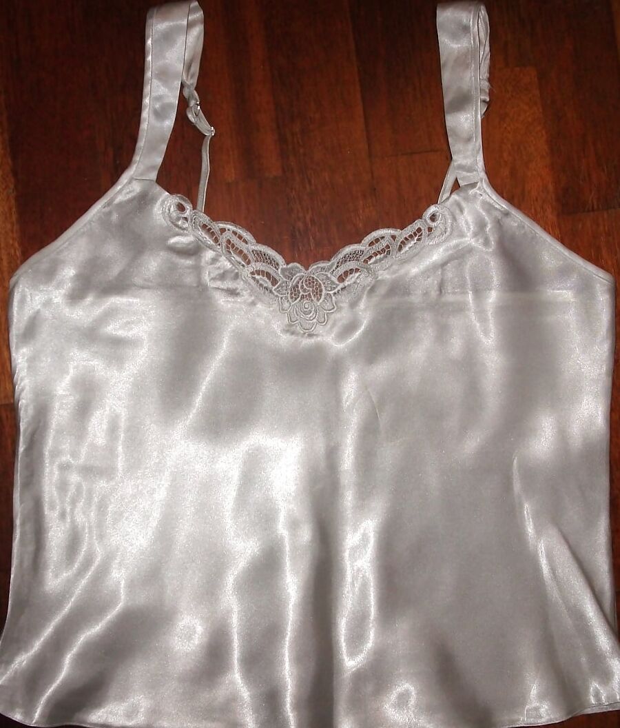Satin nighties and camisoles