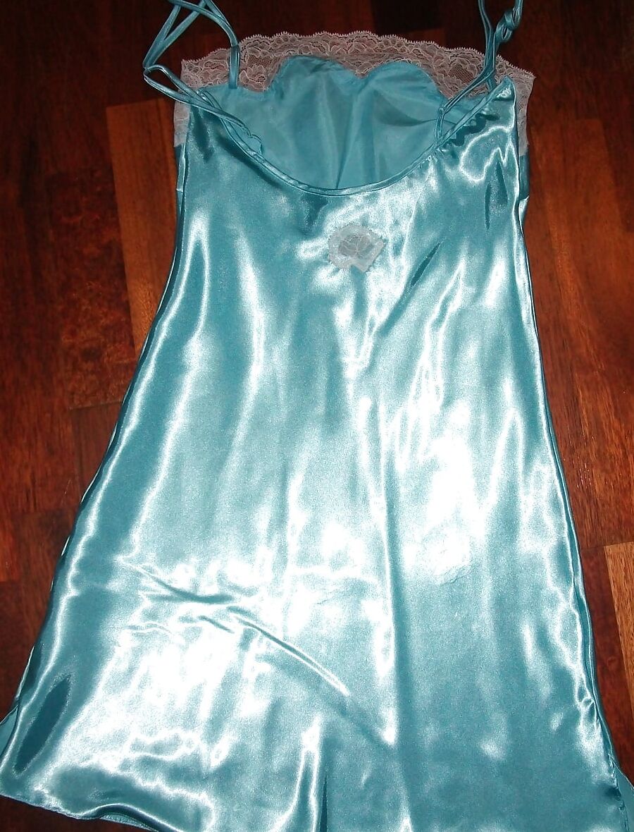 Satin nighties and camisoles