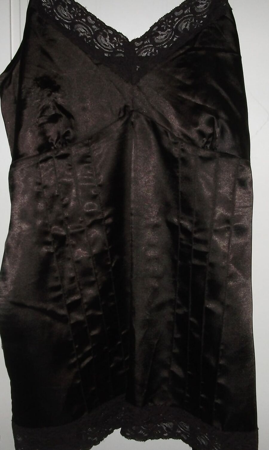 Satin nighties and camisoles