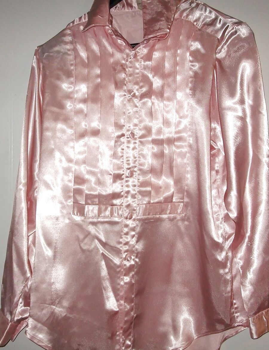 Silk and satin blouses