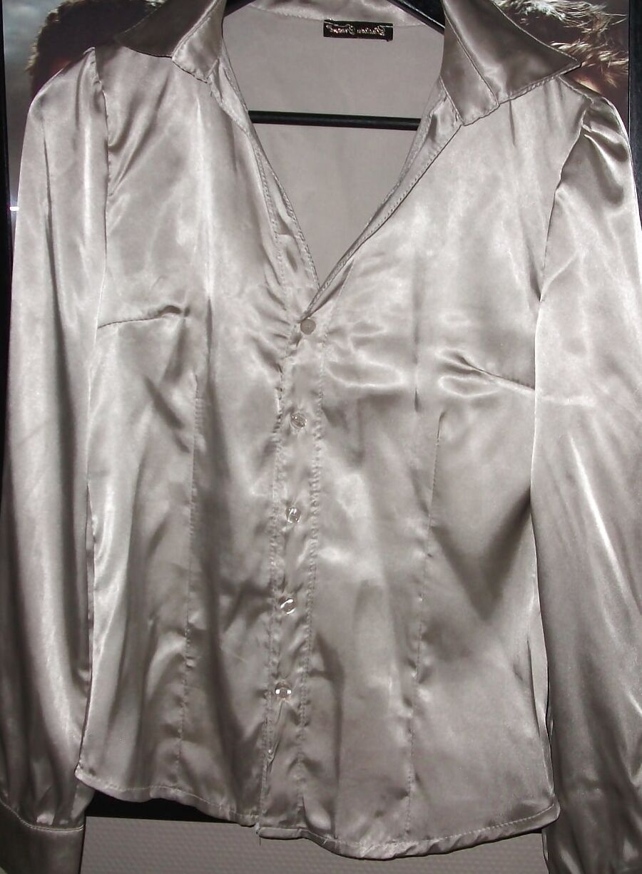 Silk and satin blouses