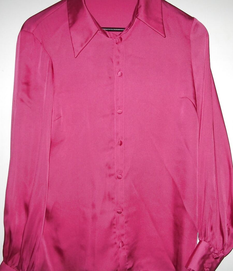 Silk and satin blouses