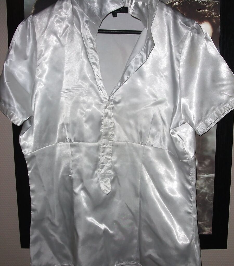 Silk and satin blouses