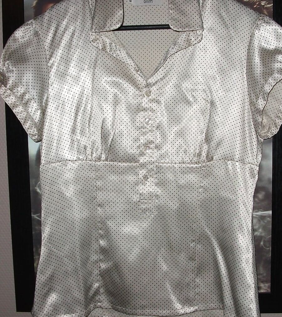 Silk and satin blouses