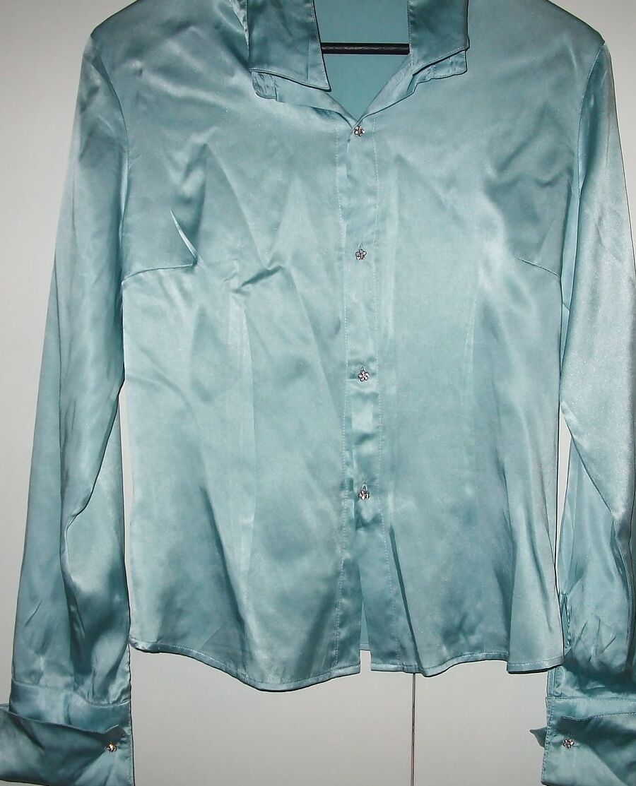 Silk and satin blouses