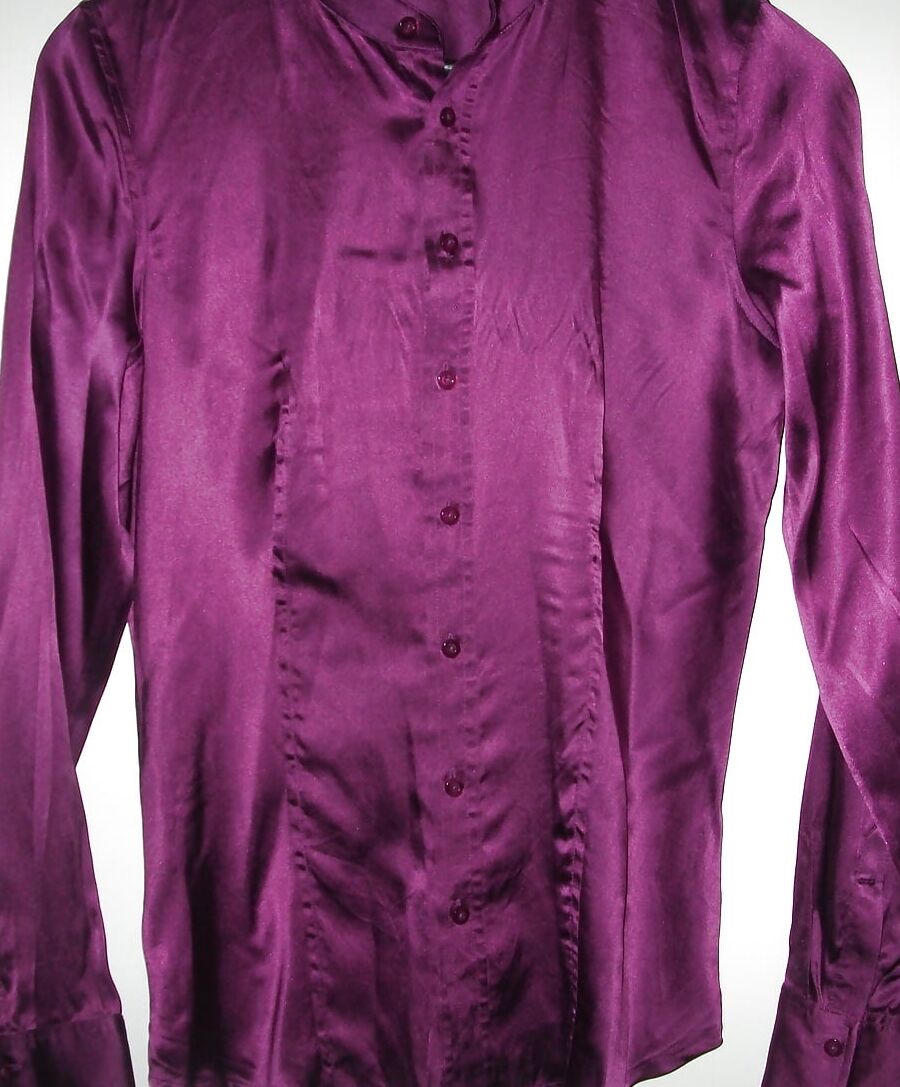 Silk and satin blouses