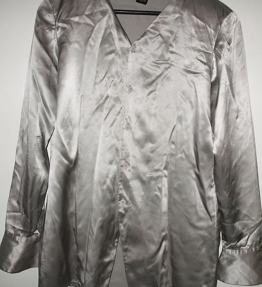 Silk and satin blouses