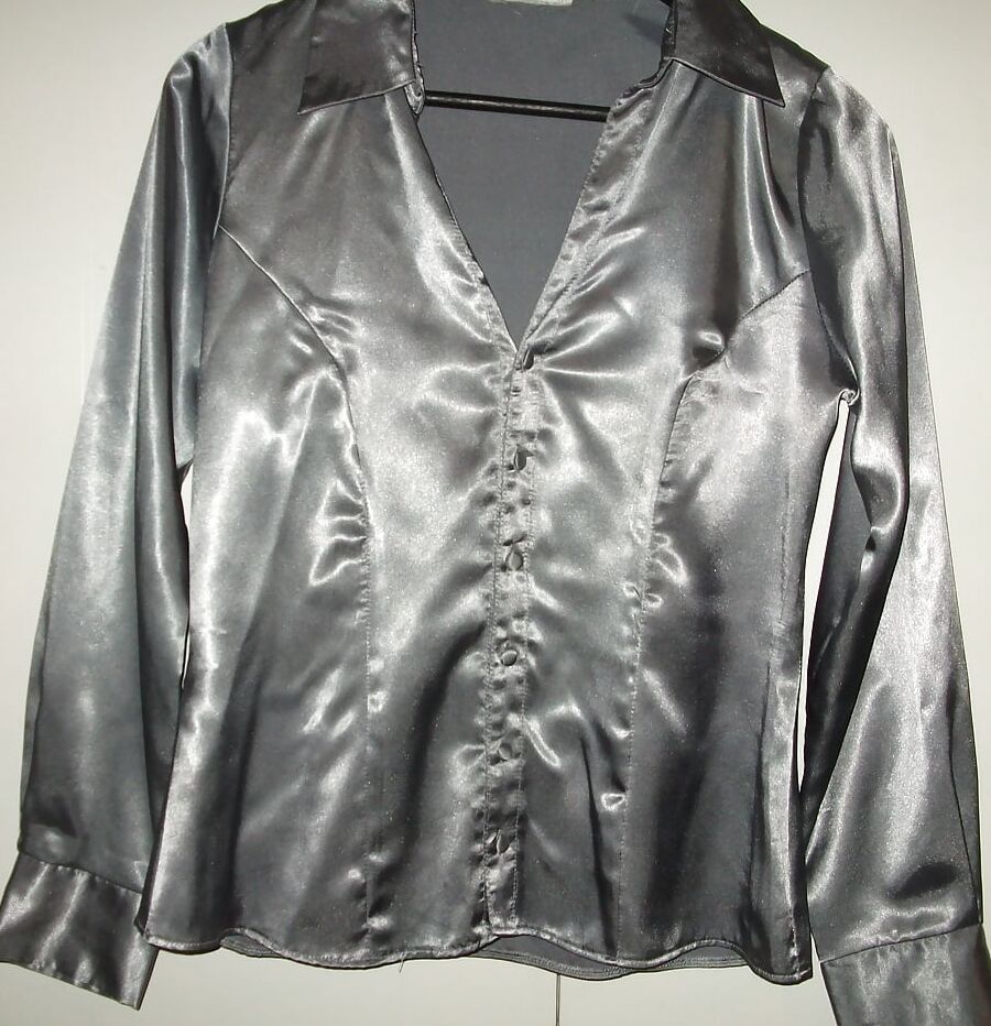 Silk and satin blouses