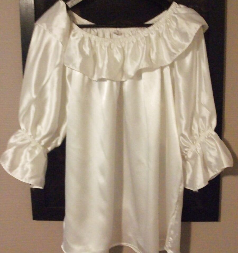 Silk and satin blouses