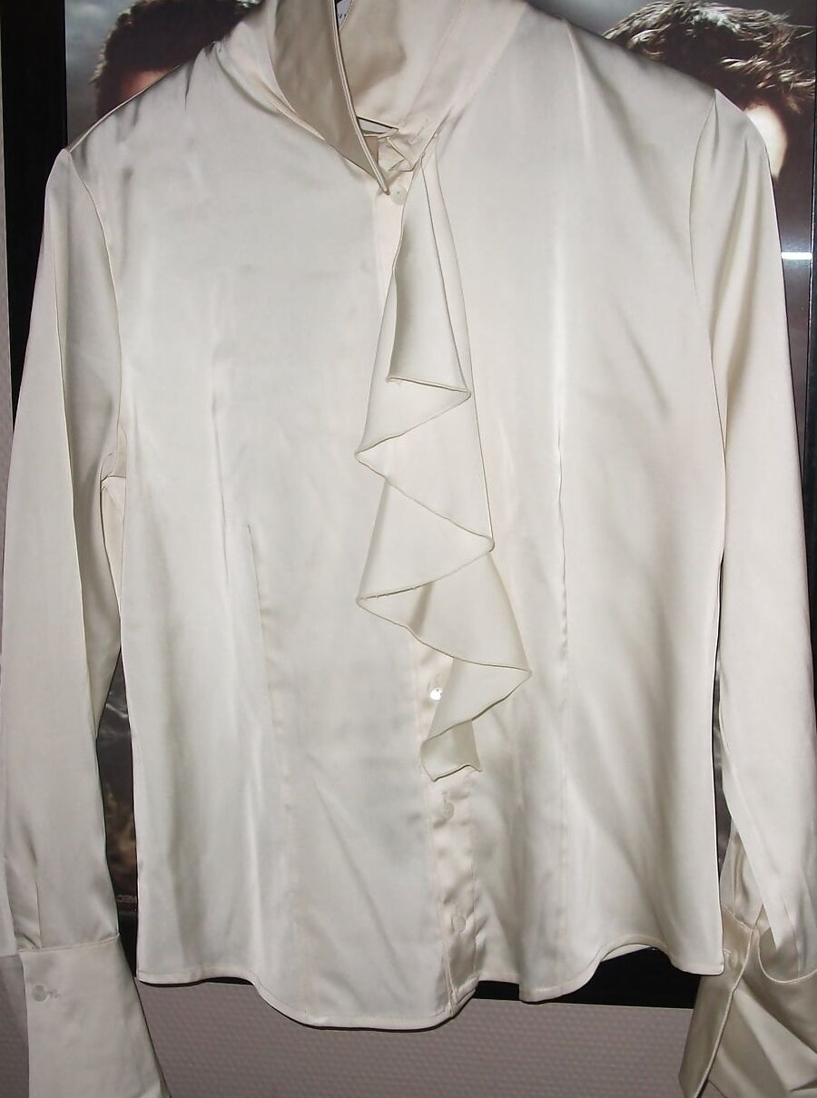 Silk and satin blouses