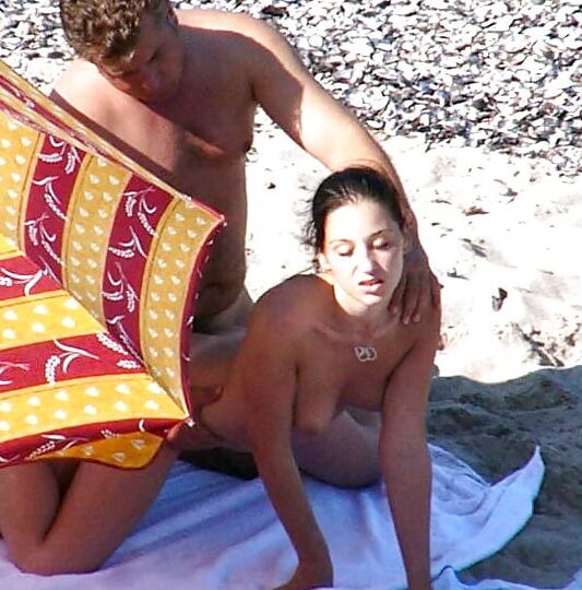 Nude Beach Blow Job