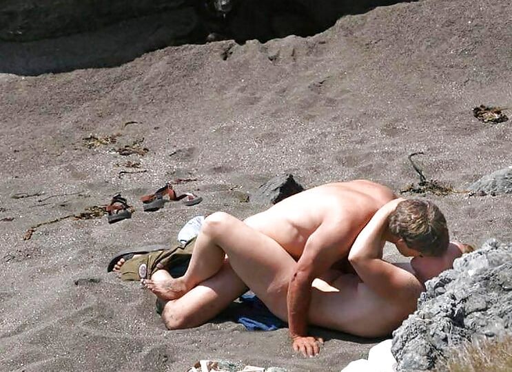 Nude Beach Blow Job