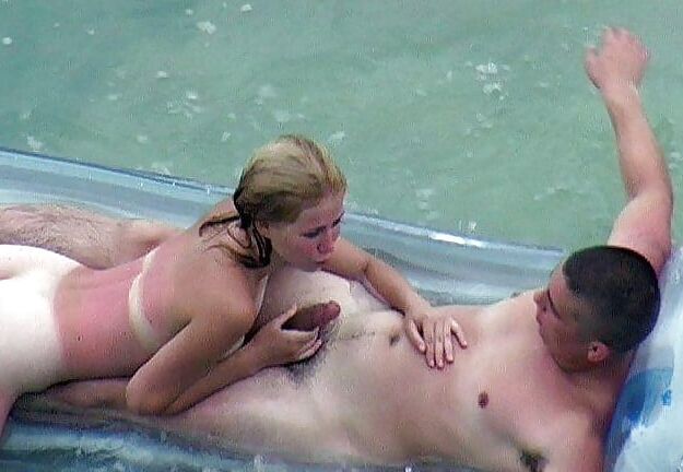 Nude Beach Blow Job