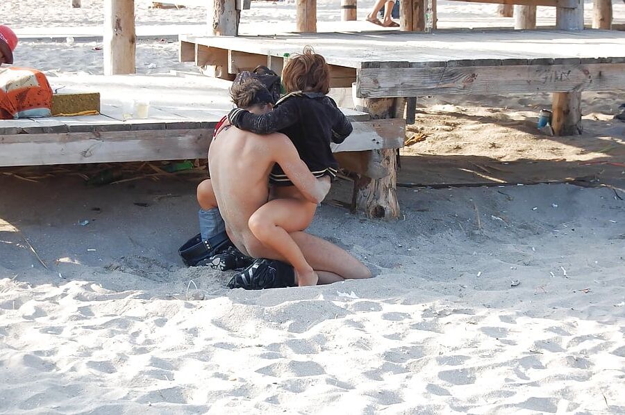 Nude Beach Blow Job 2