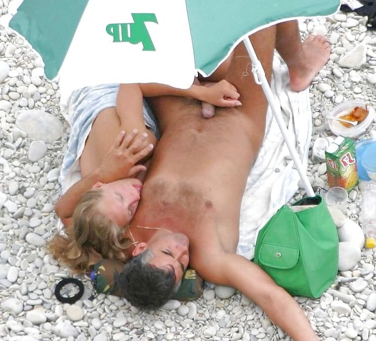 Nude Beach Blow Job 2