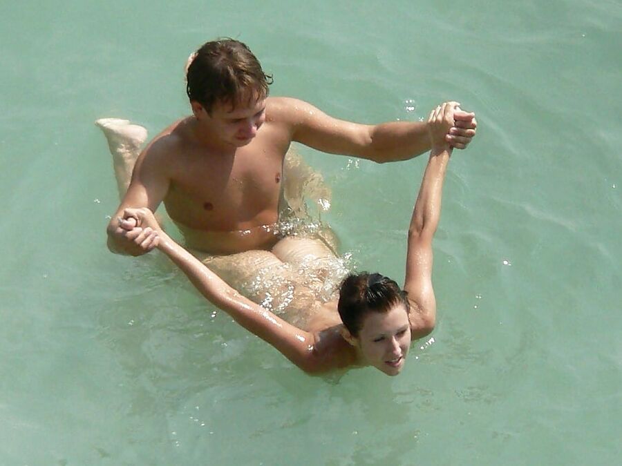 Nude Beach Blow Job