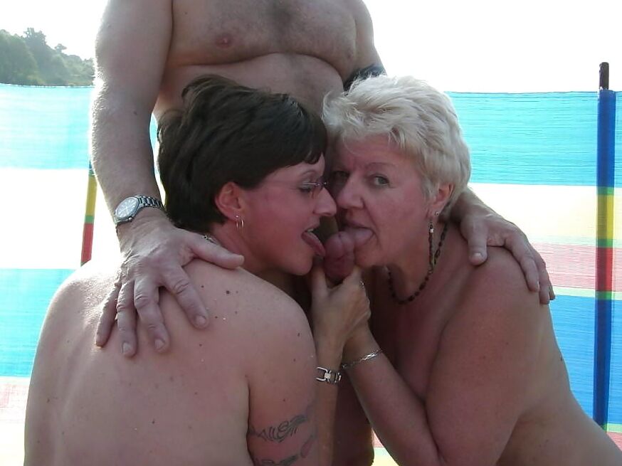 Nude Beach Blow Job 2
