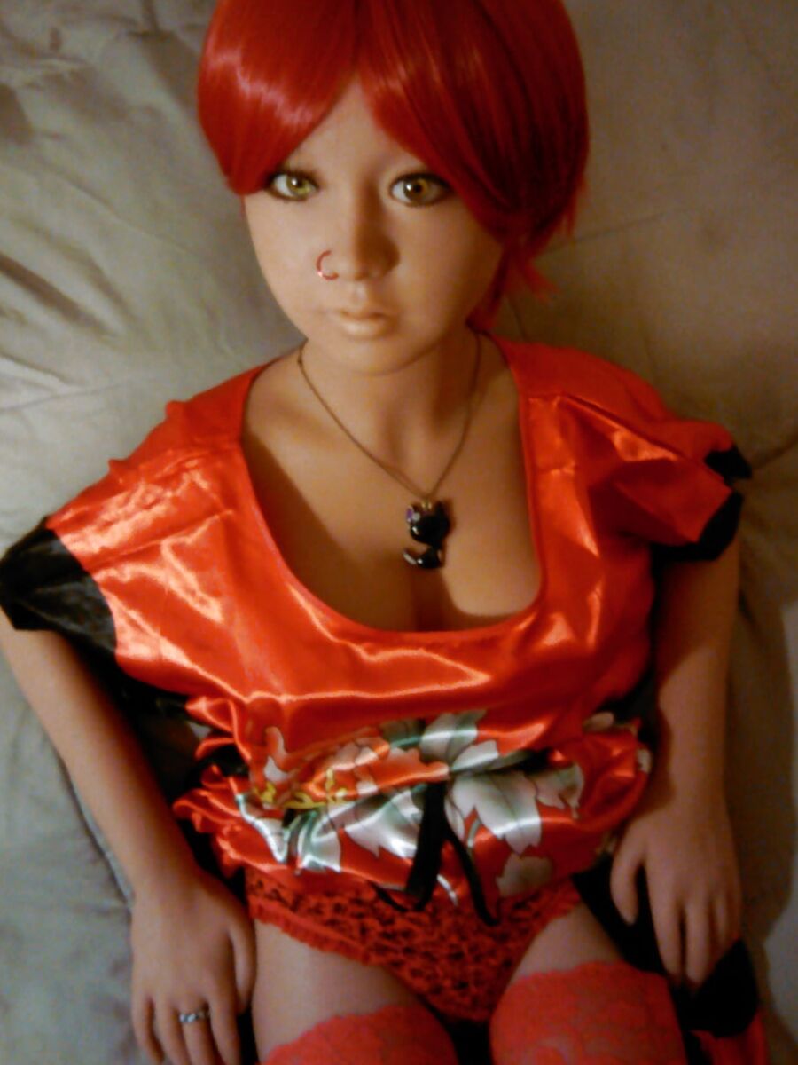 Nina is red hot!