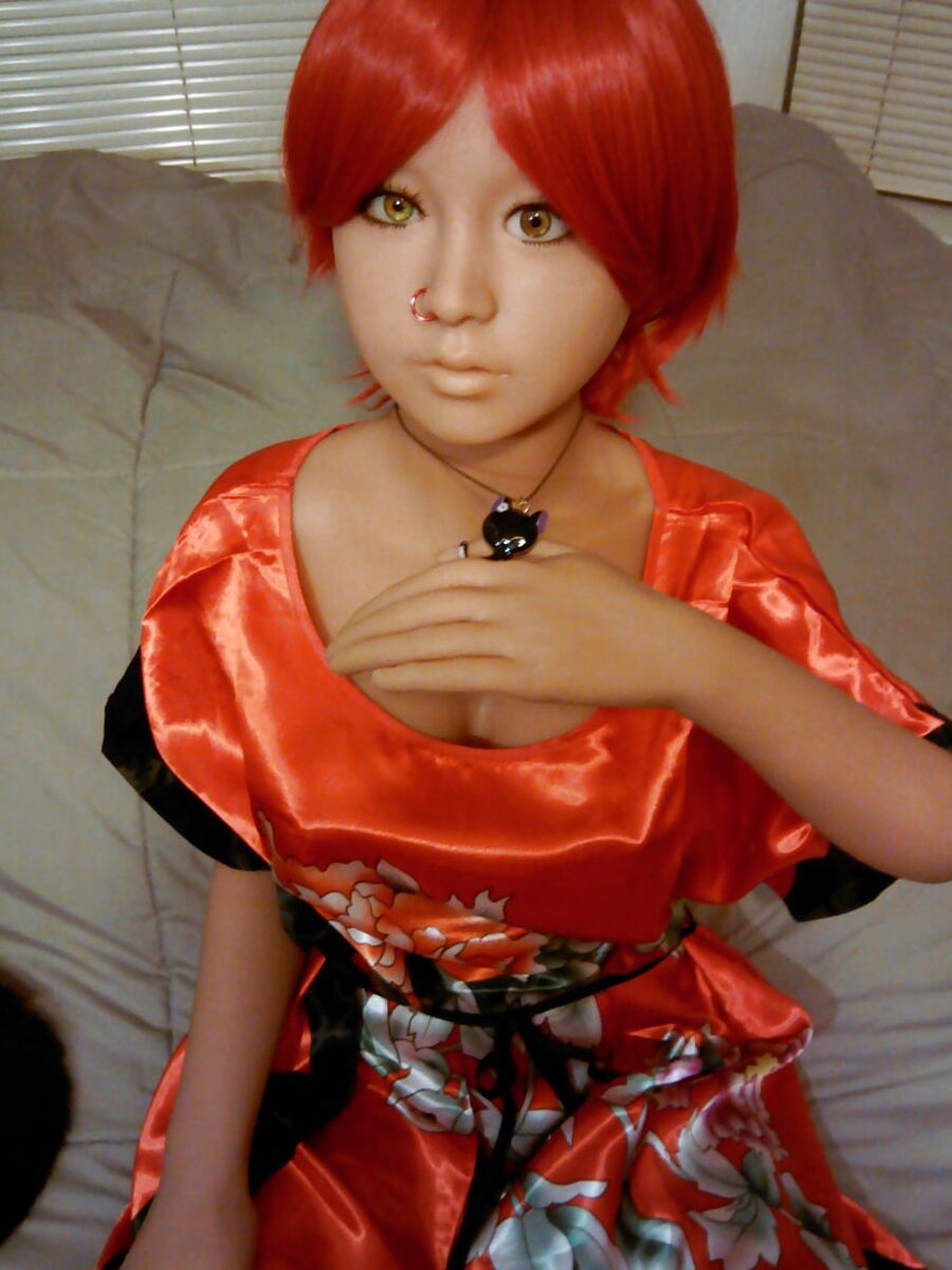 Nina is red hot!