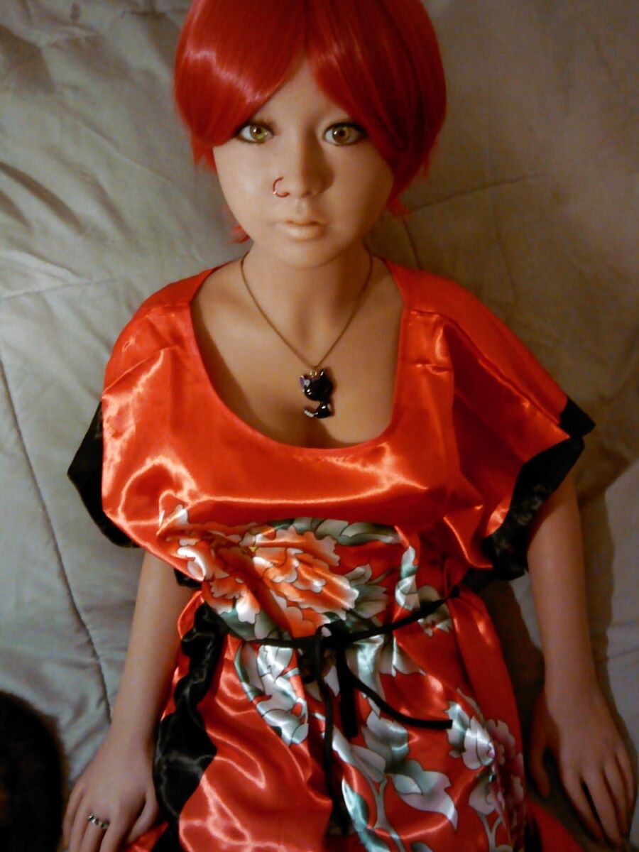 Nina is red hot!