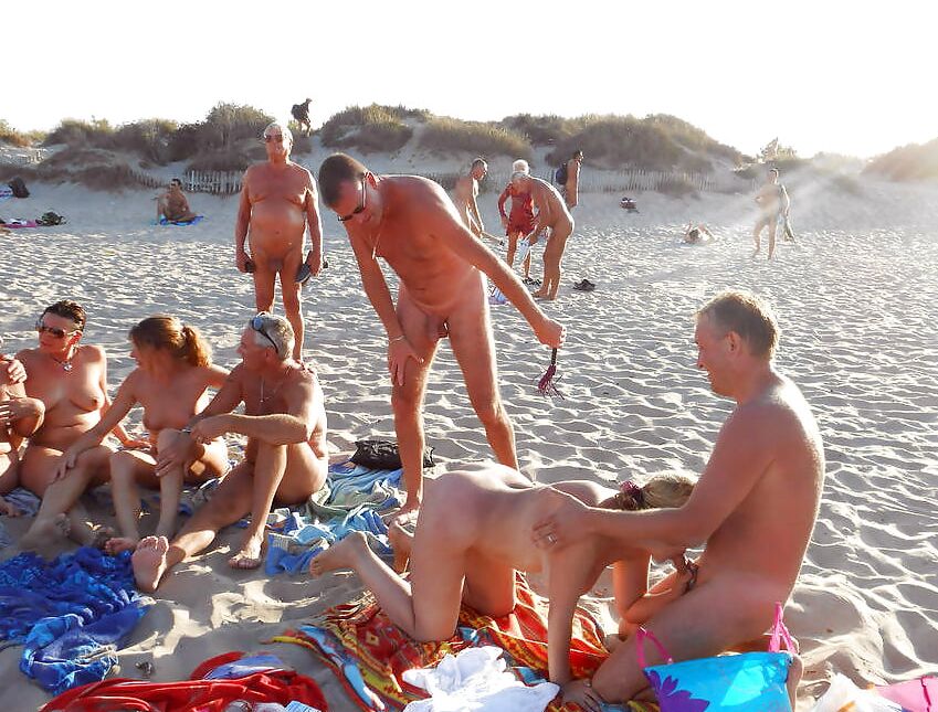 Hot Sex on nudist beach