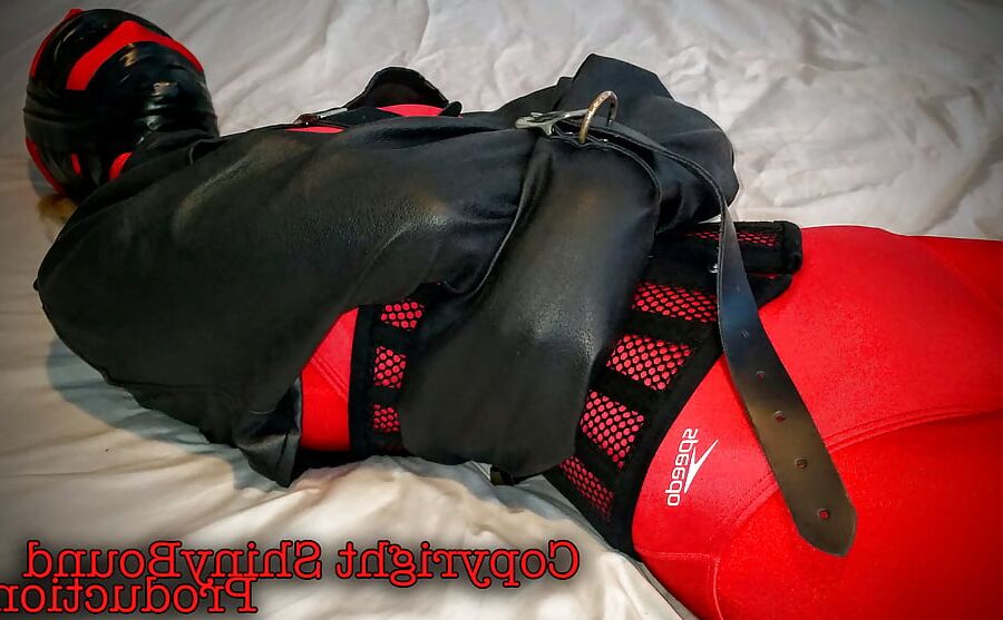 Trip Six.. Zentai Straightjacket Struggle