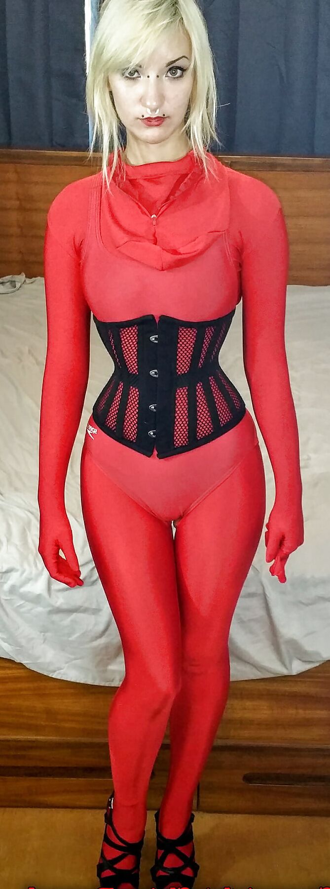 Trip Six.. Zentai Straightjacket Struggle
