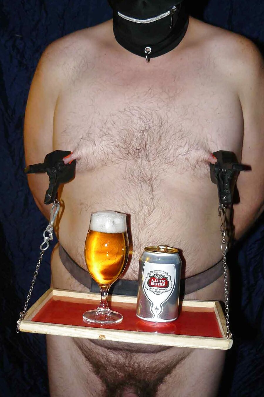 Beer served