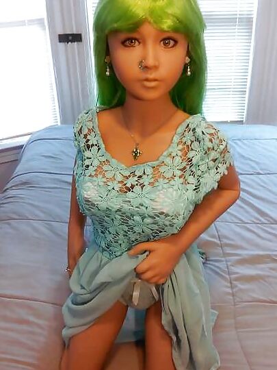 Nina's green dress 2