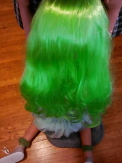 Nina's green dress 2