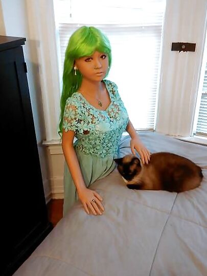 Nina's green dress 2