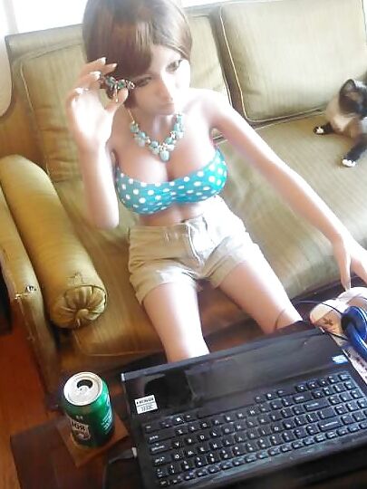 Nina chillin out.