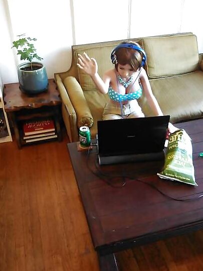 Nina chillin out.