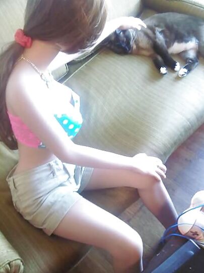 Nina chillin out.